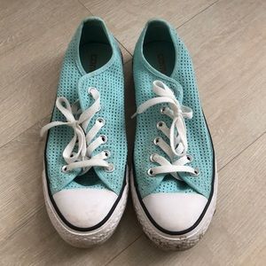 Blue Converse